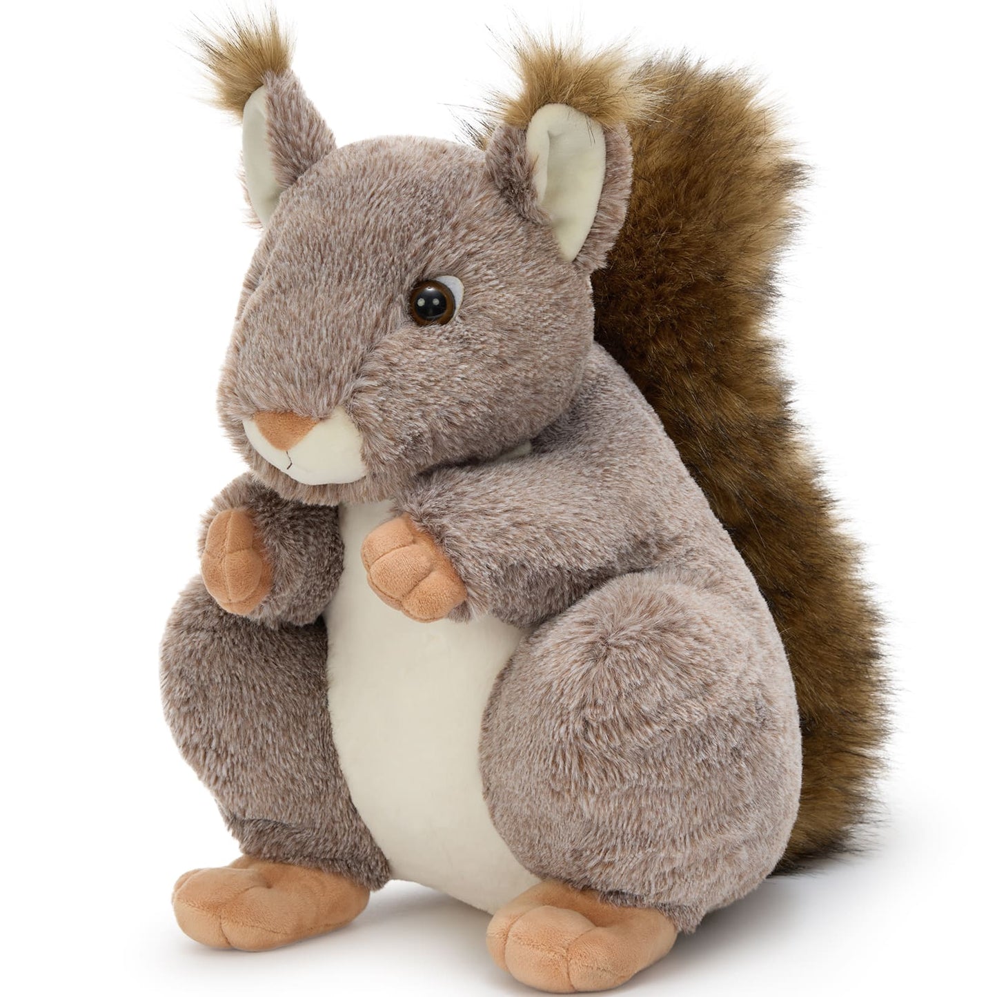 17.7 Inches Squirrel Plush Toys - Squirrel Stuffed Animals - Forest Plush Animal Toys - Kawaii Gift for Children Adults - Big Plush Squirrel Toys - Free Shipping