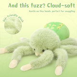 3-Pack Spider Plush Toys with Magnetic Feet Halloween Gifts for Kids