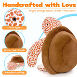 Brown Stuffed Turtle Toys - Large Turtle Plush Toys - 30 Inches Plush Turtle Toys - Large Turtle Plush Pillows - Ocean Animal Plushies - Free Shipping Now