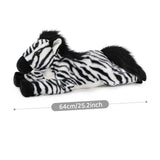 25.2 Inch Zebra Family Plush Toy Set with Four Ponies