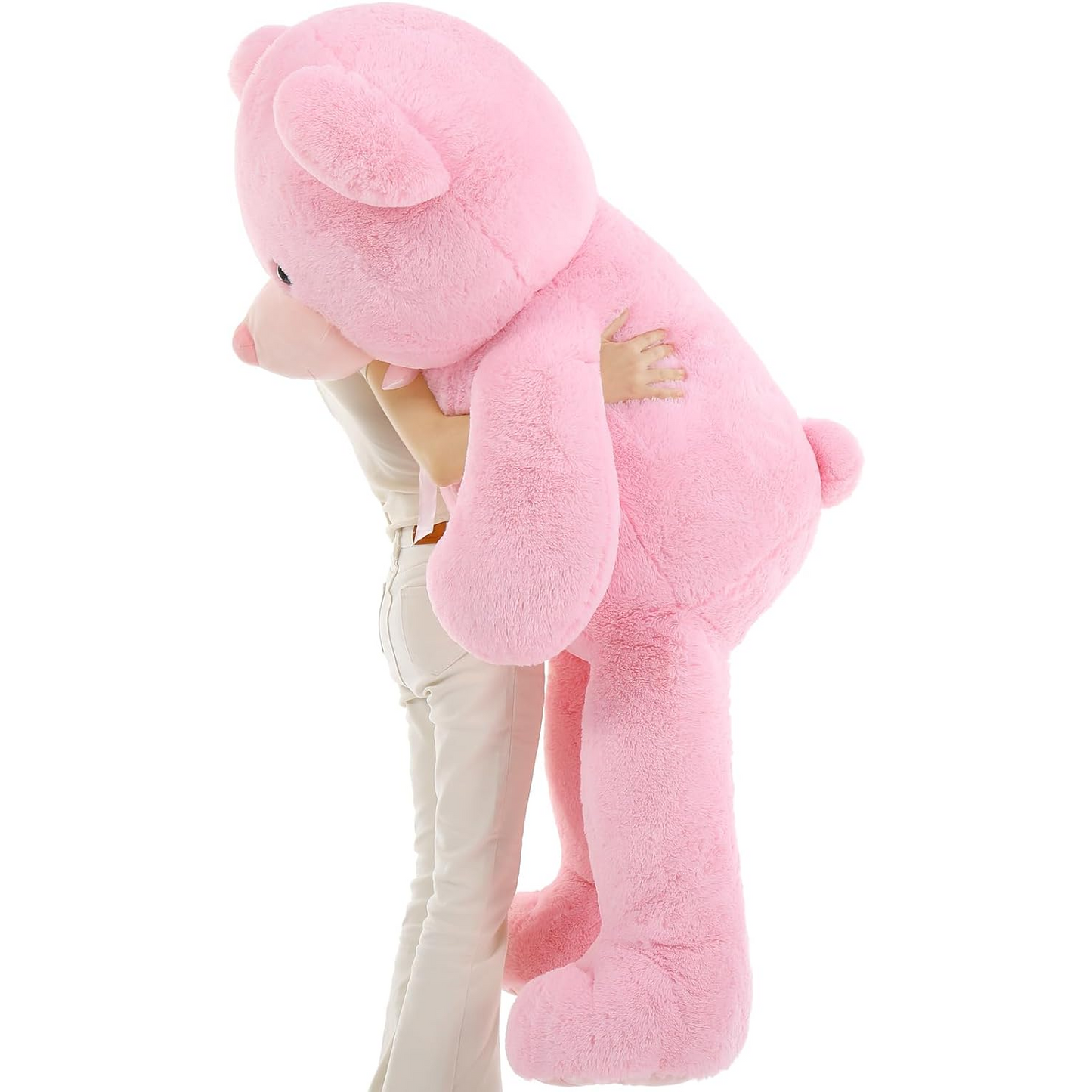 Pink Teddy Bear Stuffed Animals, Stuffed Bear Plush, Cute Stuffed Animals, Giant Teddy Bears for Kids Baby Toddlers Girlfriend, Gifts for Valentine's Day/Birthday/Christmas, MorisMos Stuffed Animals, Baby Shower Teddy Bears
