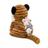 Tiger Family Stuffed Animal Set 13 Inch Tiger with 3 Baby Plush Toys