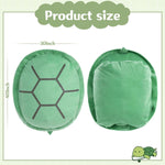 Turtle Shell Plush Pillows - Giant Cartoon Turtle Shell Cushion Pillows - Sea Turtle Shell Throw Pillows - Lifesize Turtle Shell Costume - Animal Turtle Plush Cushion Toy Dress Up for Teens Adults