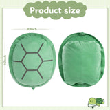 Turtle Shell Plush Pillows - Giant Cartoon Turtle Shell Cushion Pillows - Sea Turtle Shell Throw Pillows - Lifesize Turtle Shell Costume - Animal Turtle Plush Cushion Toy Dress Up for Teens Adults