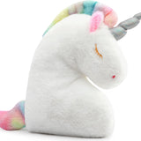Unicorn Plush Toy, Pink/White, 14 Inches
