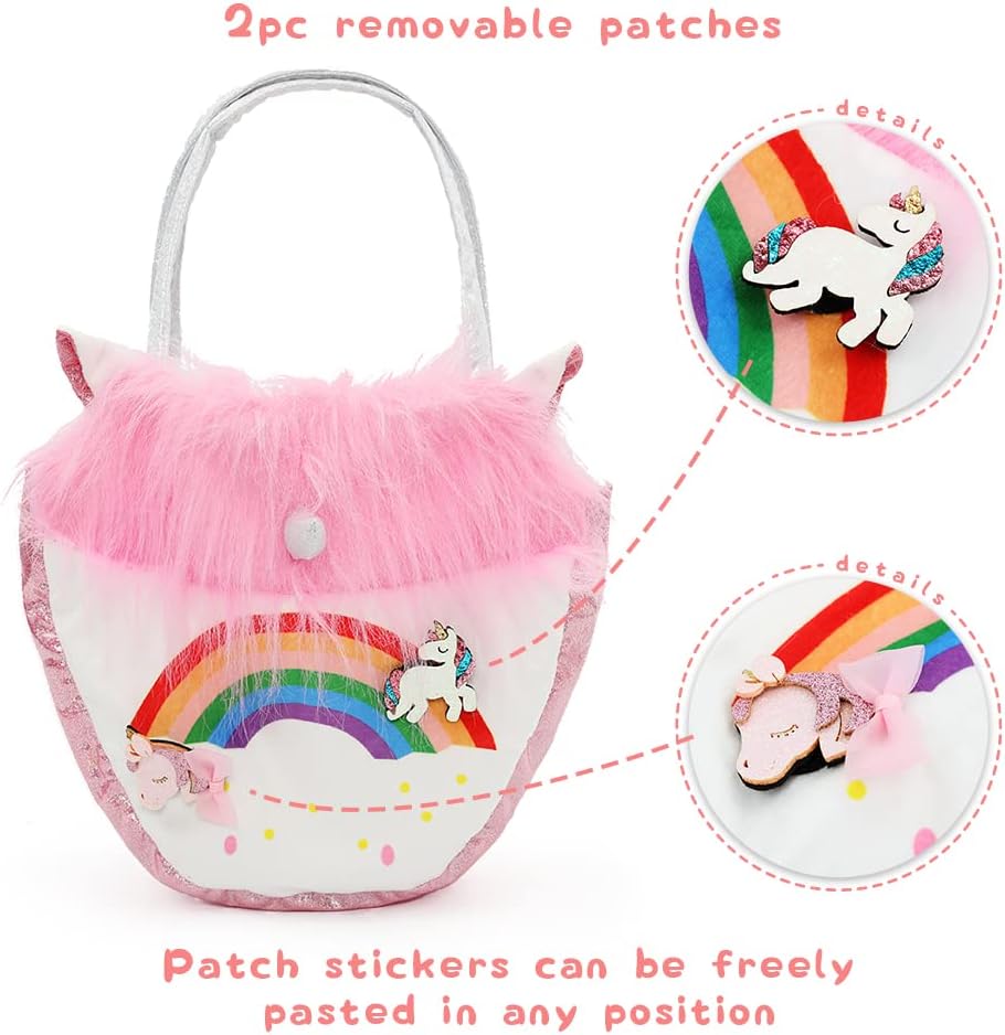 Unicorn Plush Toy Playset