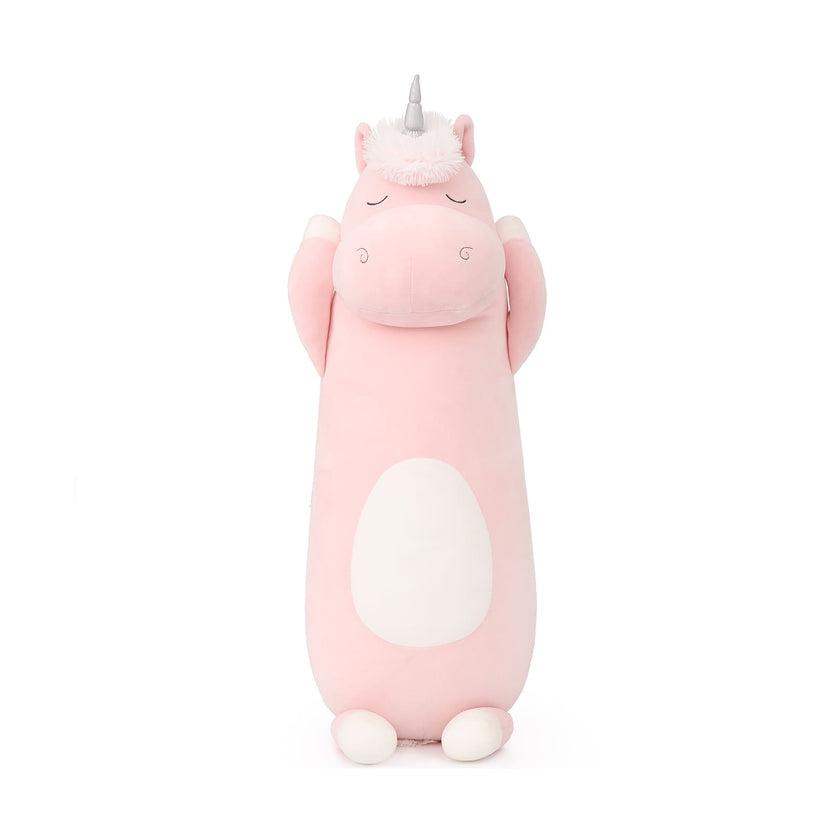 Giant Unicorn Body Pillow, Pink/Blue, 23.6/36.2 Inches