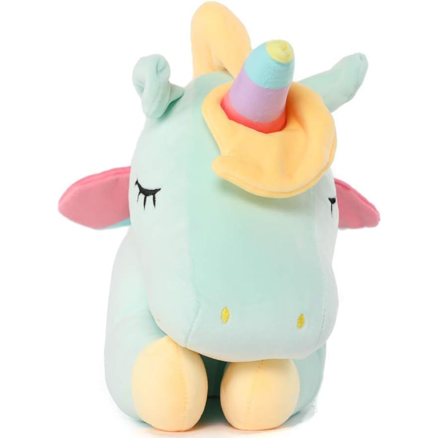 Unicorn Stuffed Toy, Green, 23.6 Inches