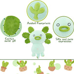 Unique Axolotl Plush Toys, 35.4 Inches