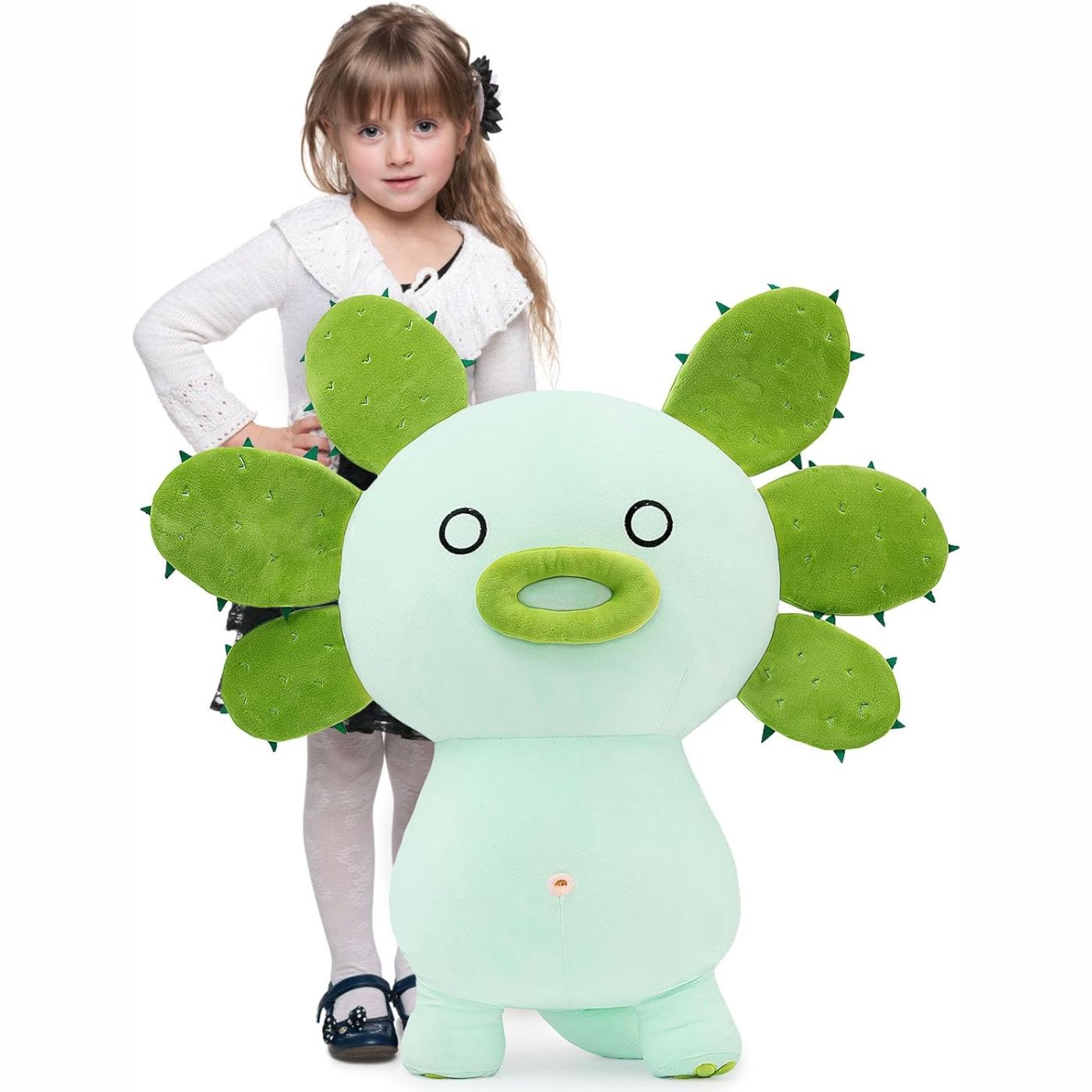 Unique Axolotl Plush Toys, 35.4 Inches