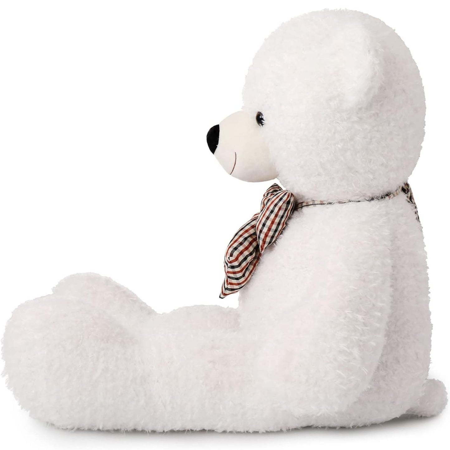 31 Inches White Teddy Bear Plush Toys - White Teddy Bear Stuffed Animals - Massive Valentine's Day Teddy Bears&Gifts - Soft Cuddly Smiling Face Big Teddy Bear Plush Gift for Girlfriend/Boyfriend - Teddy Bear Plush Dolls for Birthday/Baby Shower/Christmas