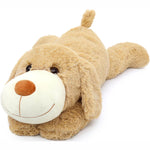 Dog Plush Toys - Weighted Plush Pillows - Puppy Stuffed Animals - Cozy Weighted Throw Pillows - Cartoon Dog Cushion Pillows for Bed/Sofa - Soft Plushy Body Pillows for Kids/Teens/Adults - MorisMos Stuffed Animals