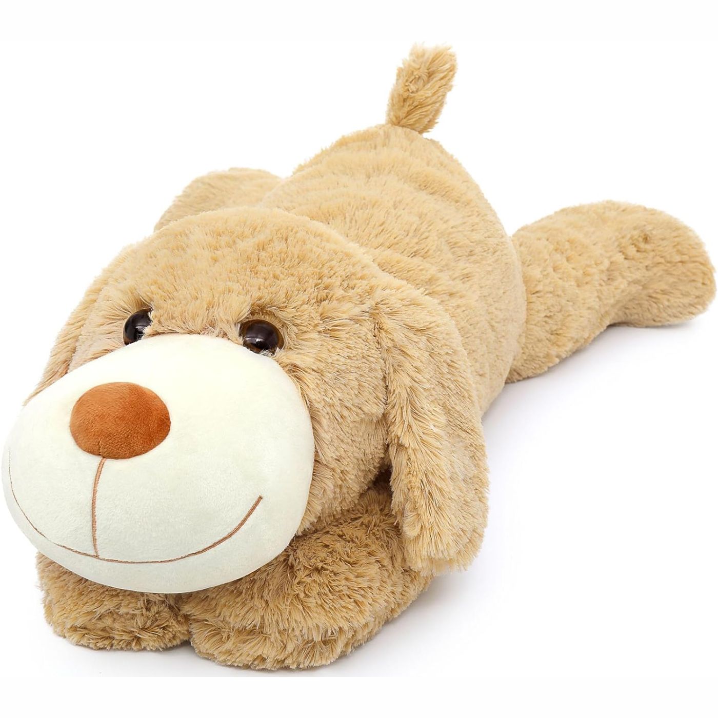 Dog Stuffed Animals Weighted Plush Pillows, 5.5 lbs, 31 Inches