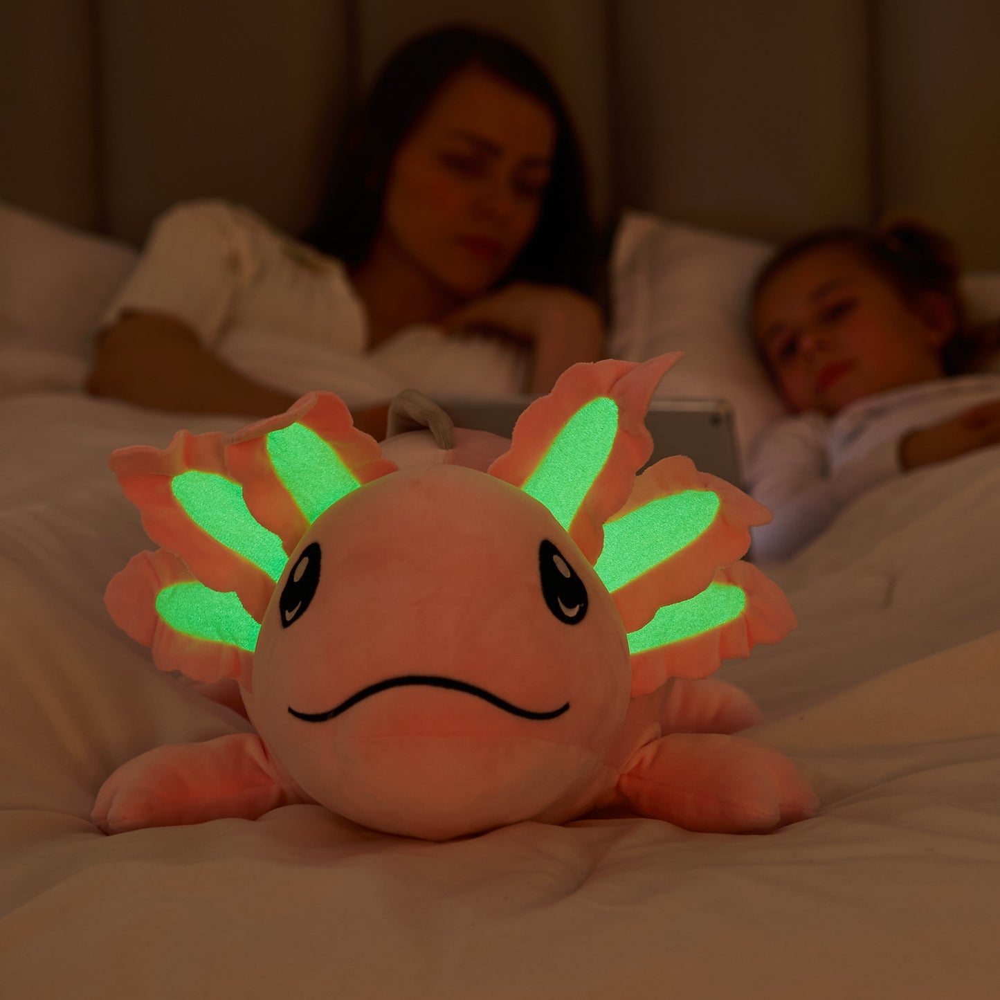 Weighted Axolotl Stuffed Animal Toy, 31.5 Inches