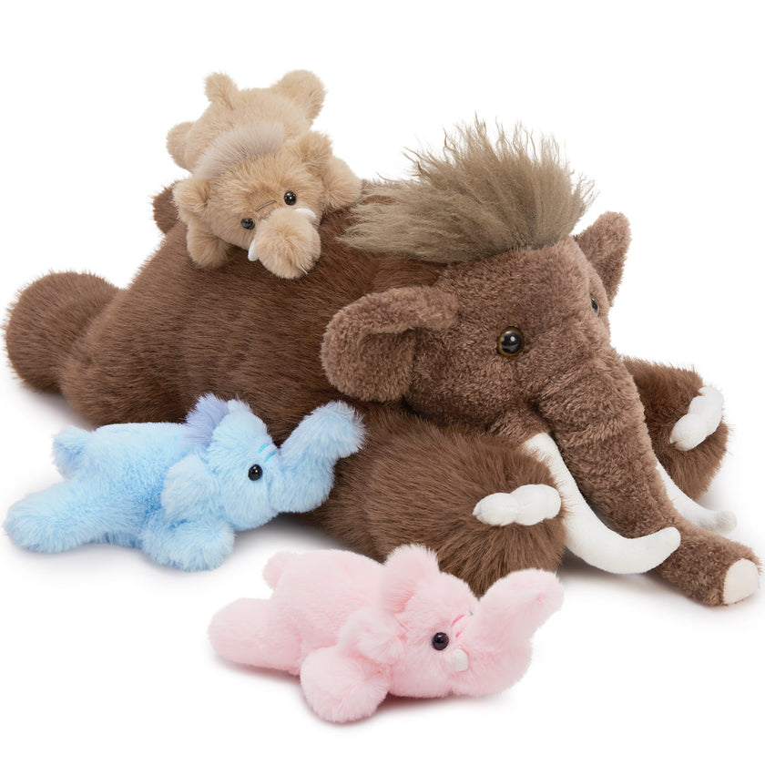 Woolly Mammoth Plush Toy Elephant Stuffed Animals, 21.65 Inches