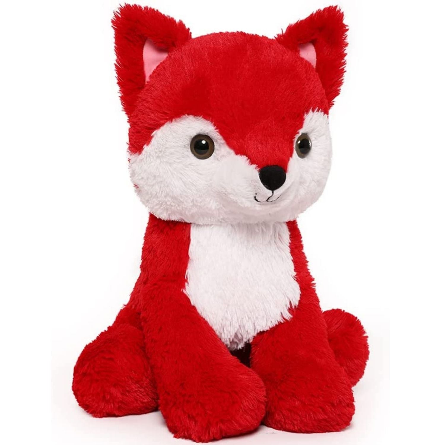 Jouet en peluche renard, rouge, 18 pouces
