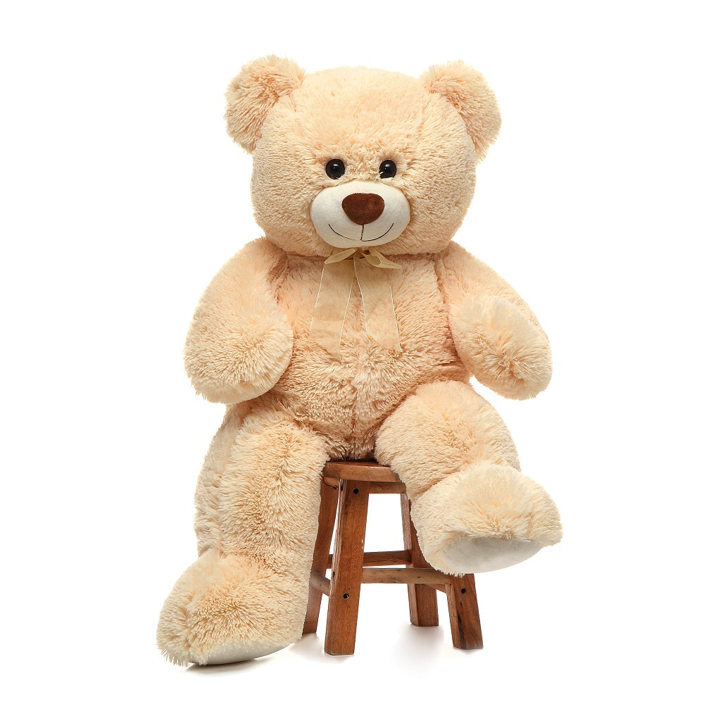 MorisMos Giant Teddy Bear 35.4'' Giant Stuffed Animal Big Bear Plush Toy