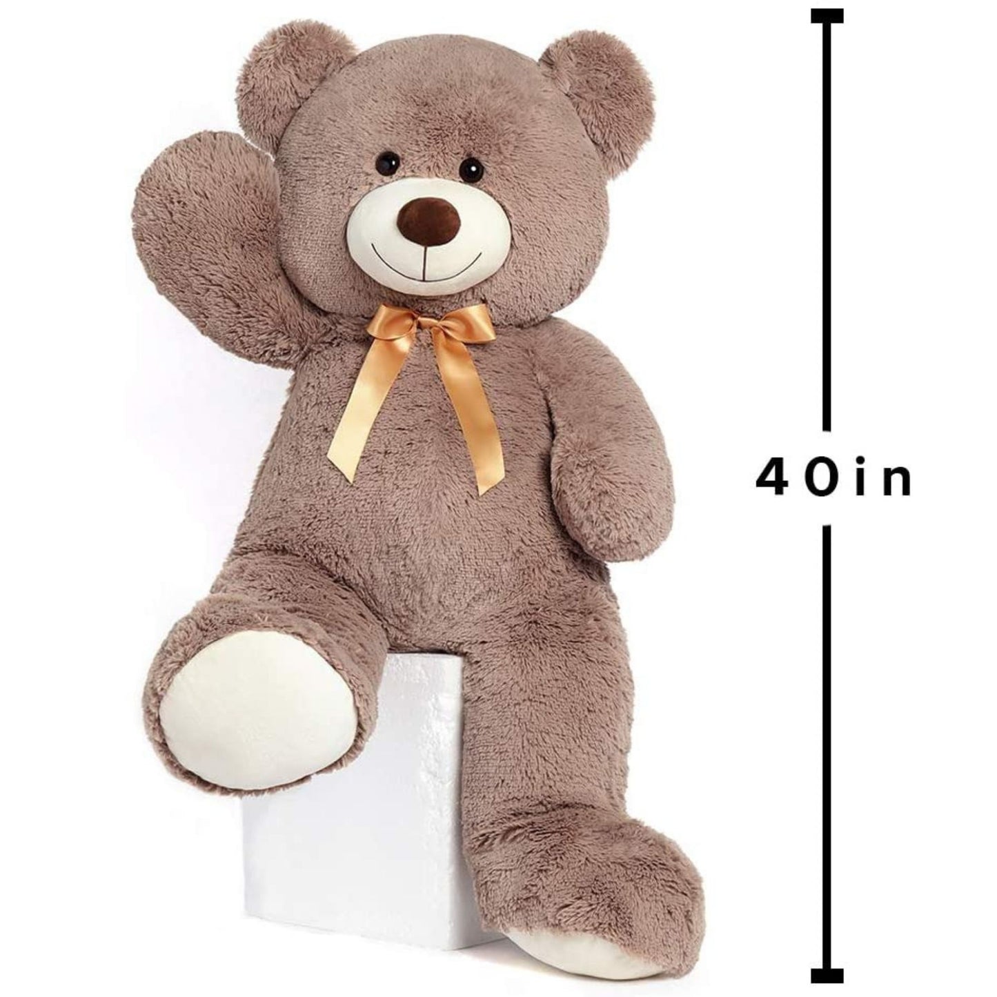 Big Teddy Bear Stuffed Animals Brown Bear Plush Toys, Brown, 40 Inches - MorisMos Stuffed Animals - Free Shipping Now