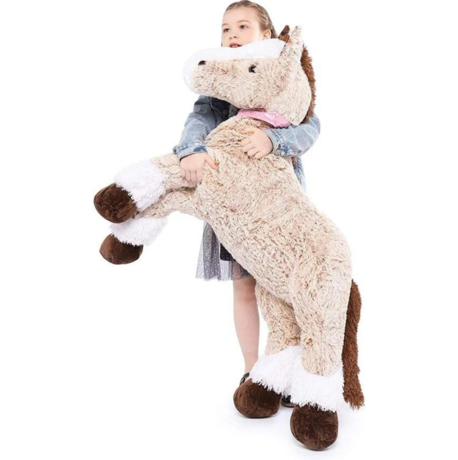 MorisMos 47'' Giant Horse Stuffed Animal Horse Plush Toy