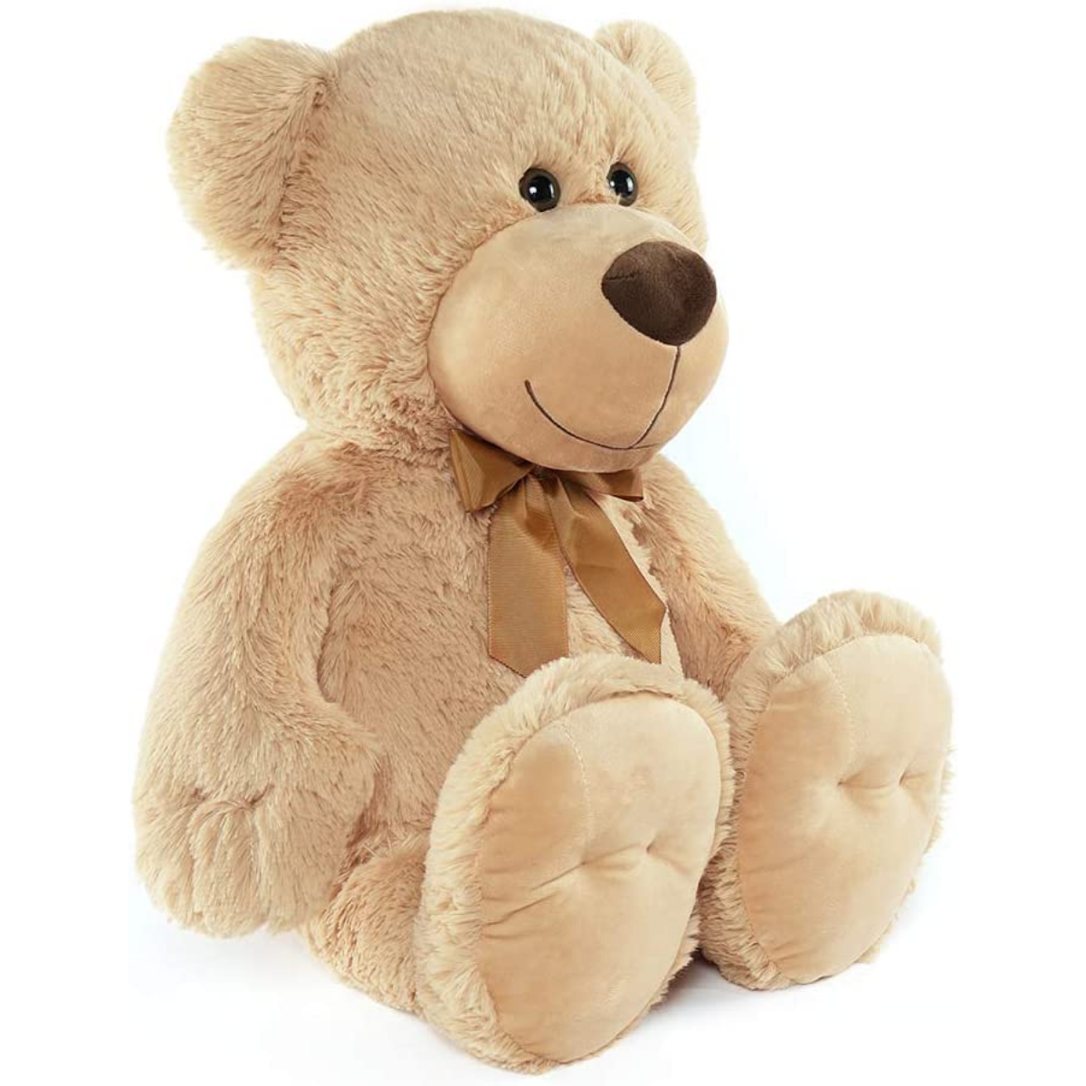 MorisMos Teddy Bear Plushies - Brown Teddy Bear Stuffed Animals - Teddy Bear Plush Toys - 26 Inch Stuffed Teddy - Free Shipping